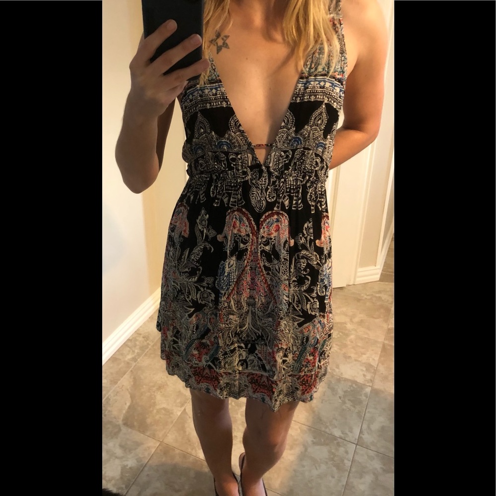 Super Cute Boho Mini Free People Dress Small